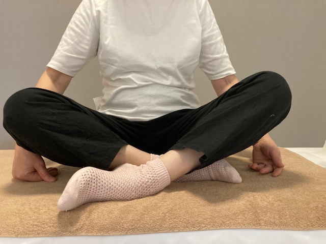 40代の膝の痛みに苦しむKさんの施術前の写真